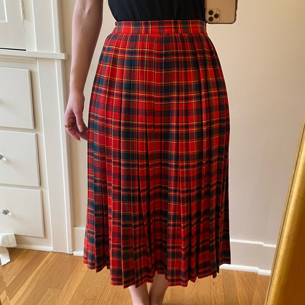 Vintage Tartan Skirt